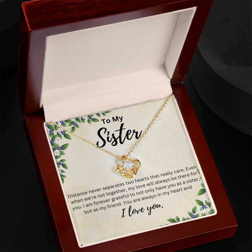 Love Necklace - To my Loving Sister