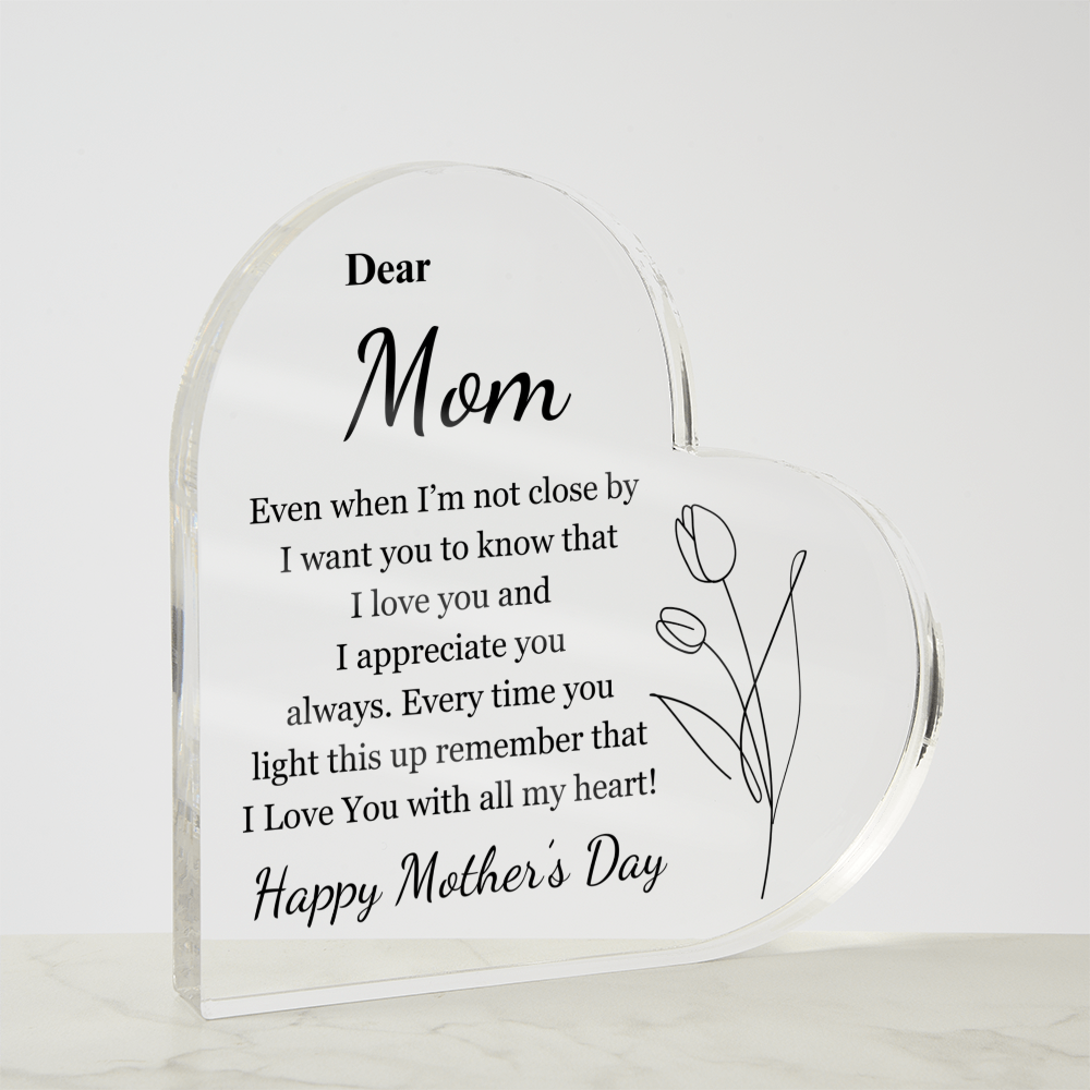 Happy Mother's Day l Dear Mom l Acrylic