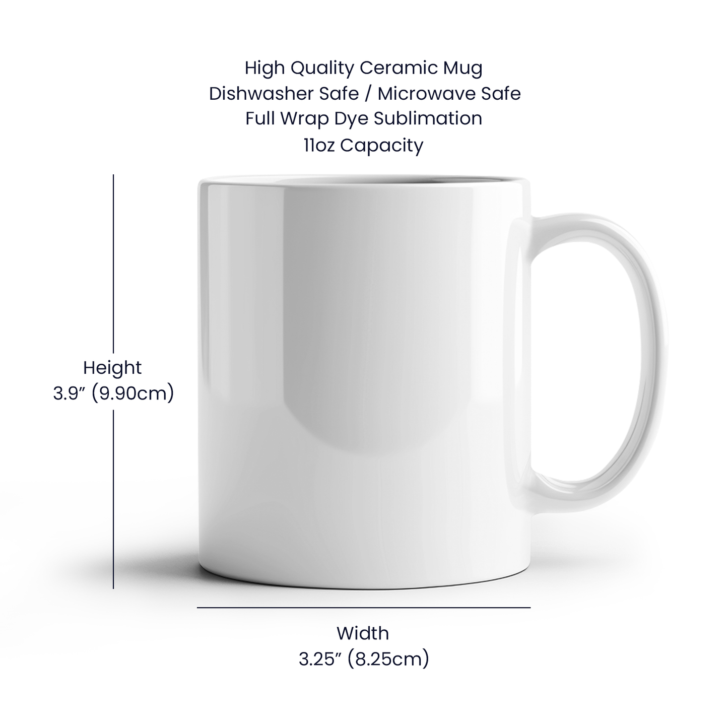 Mom No Matter How Hard Life l White Mug